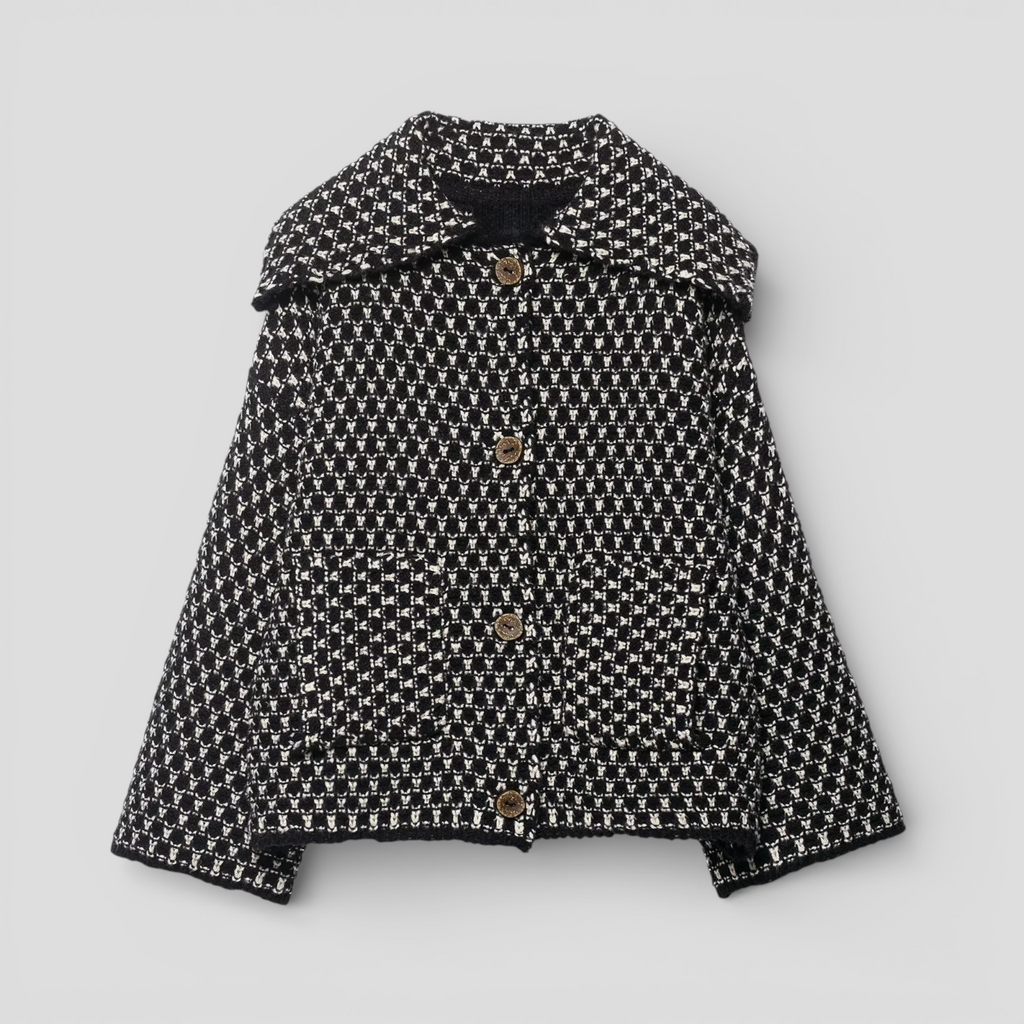 Legere Damenjacke mit langen Ärmeln