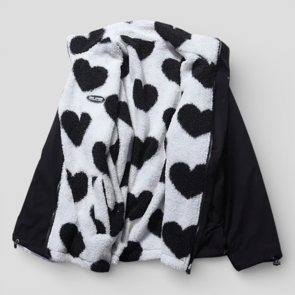 Chaqueta reversible 2 en 1 para mujer – ligera y cálida | impermeable casual primavera