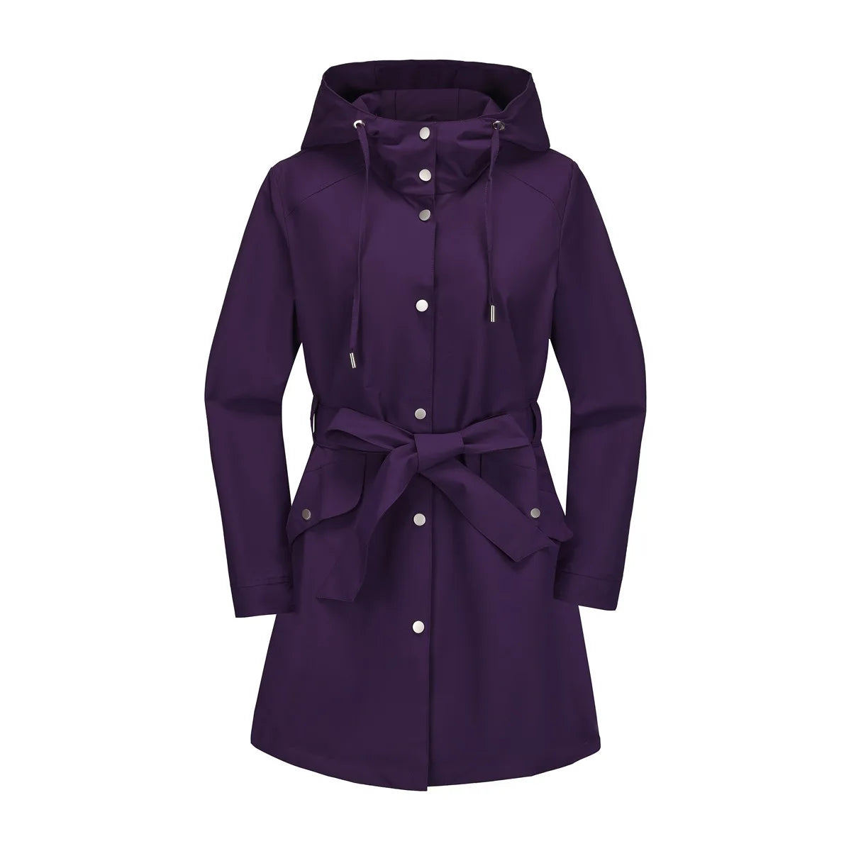 Veste Femme Trench Élégante avec Ceinture 10