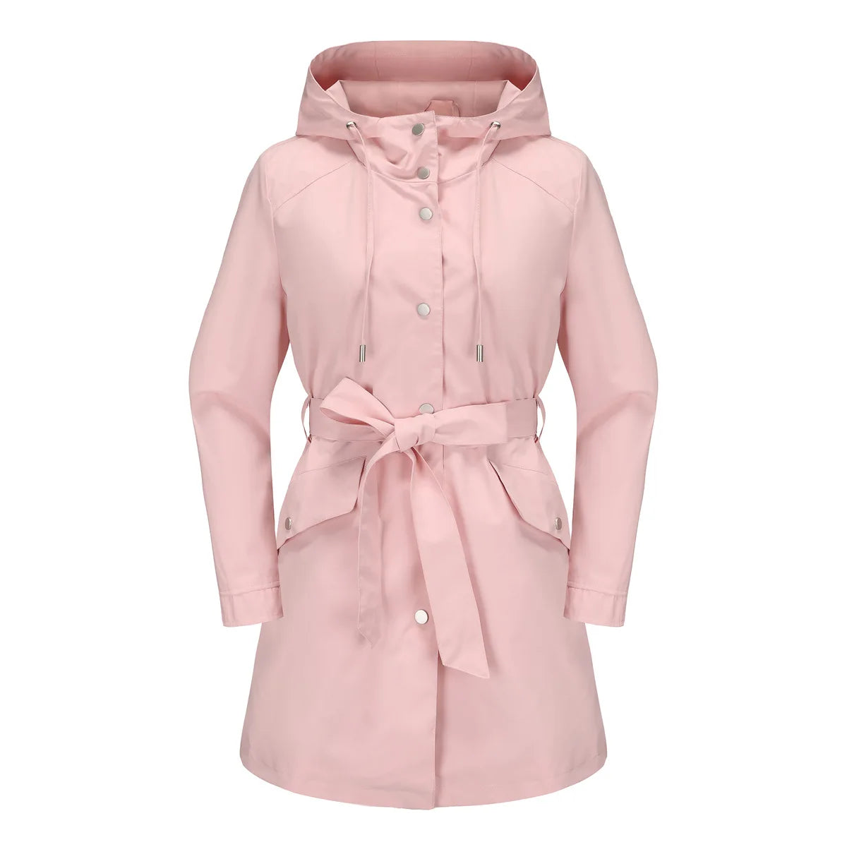 Veste Femme Trench Élégante avec Ceinture 12