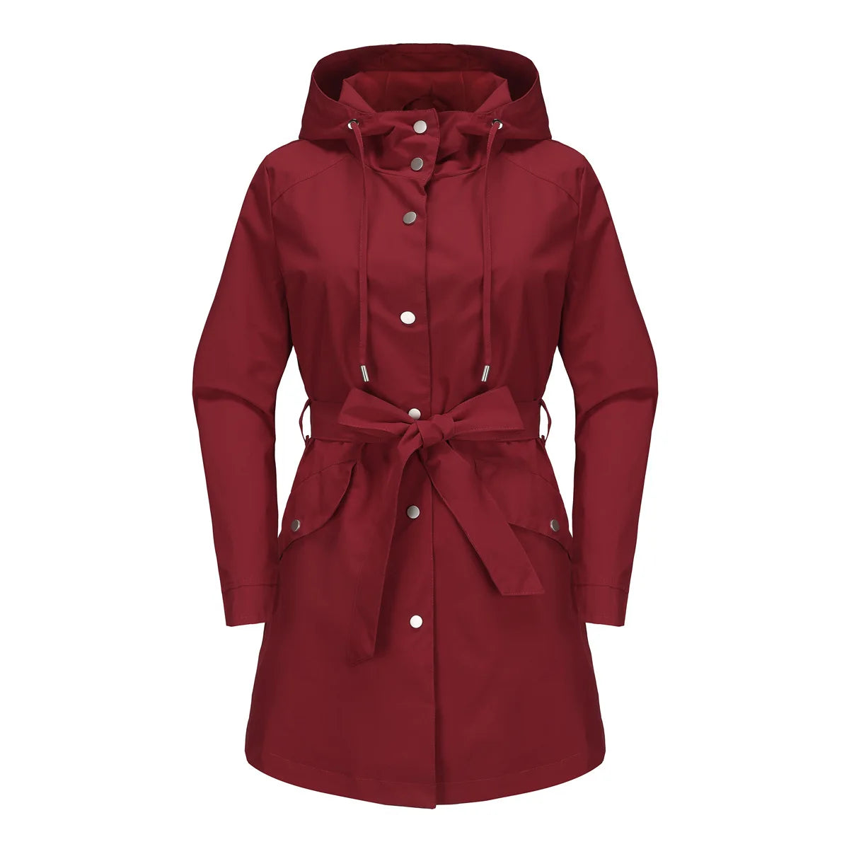 Veste Femme Trench Élégante avec Ceinture 9
