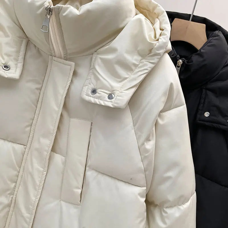 Veste Longue Unisexe Chaude en Coton 2