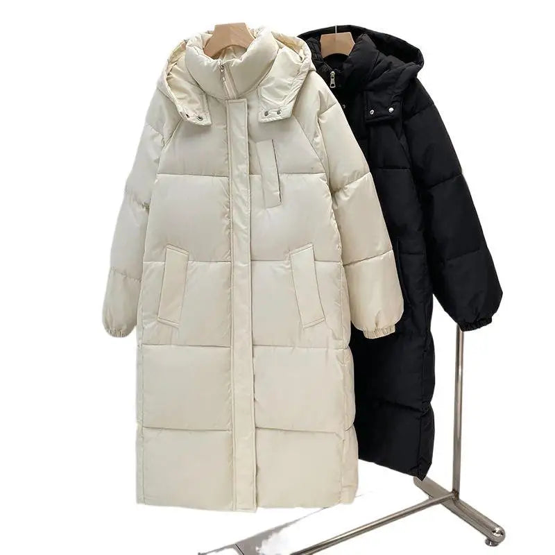 Veste Longue Unisexe Chaude en Coton 4