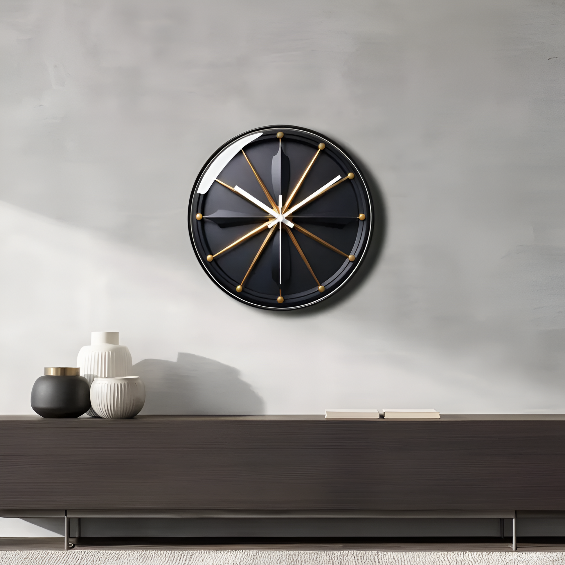 Horloge Murale Silencieuse au Design Élégant