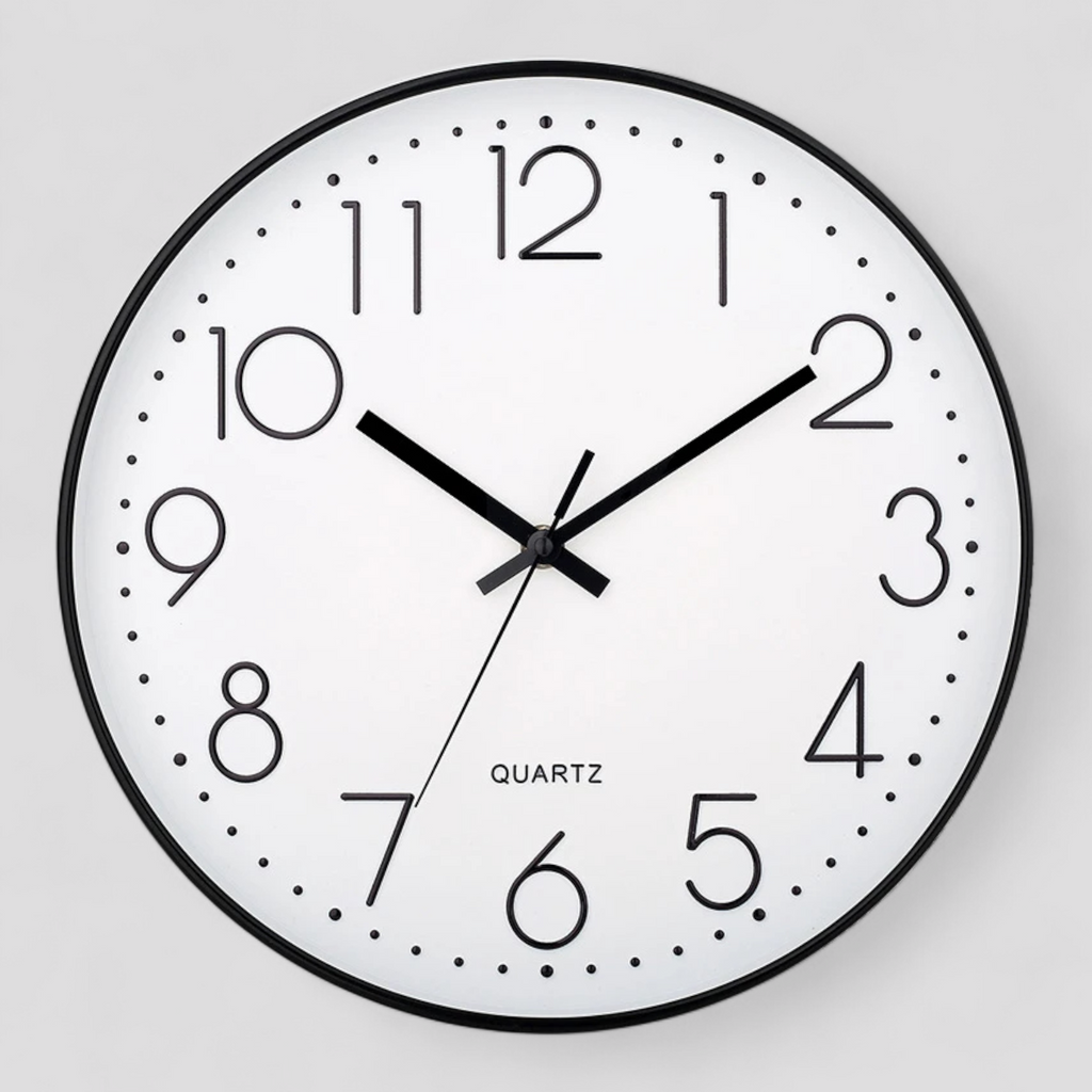 Horloge Murale Silencieuse Design Moderne – 8 Pouces