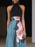 Elegantes Maxikleid mit Blumenmuster Best202507 New202506