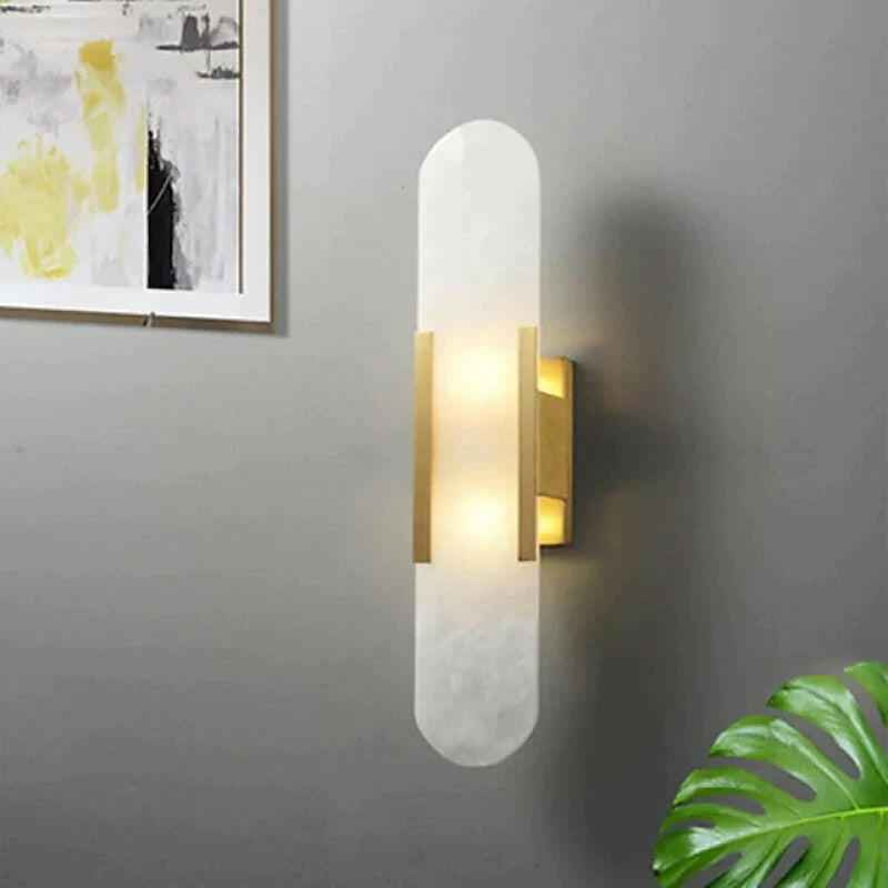 Wall Lamp : Zenova Applique Murale LED Minimaliste pour Chambre et Salle à Manger – Éclairage Moderne et Élégant dans de Marche Lino