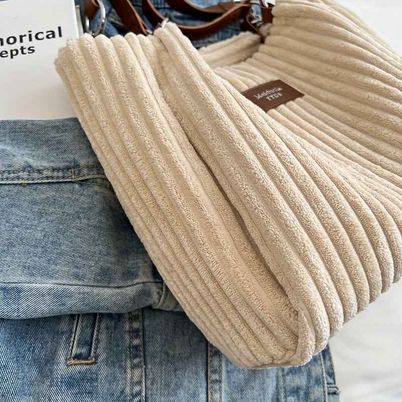 S.F.Y. || Modieuze Corduroy Kettingtas