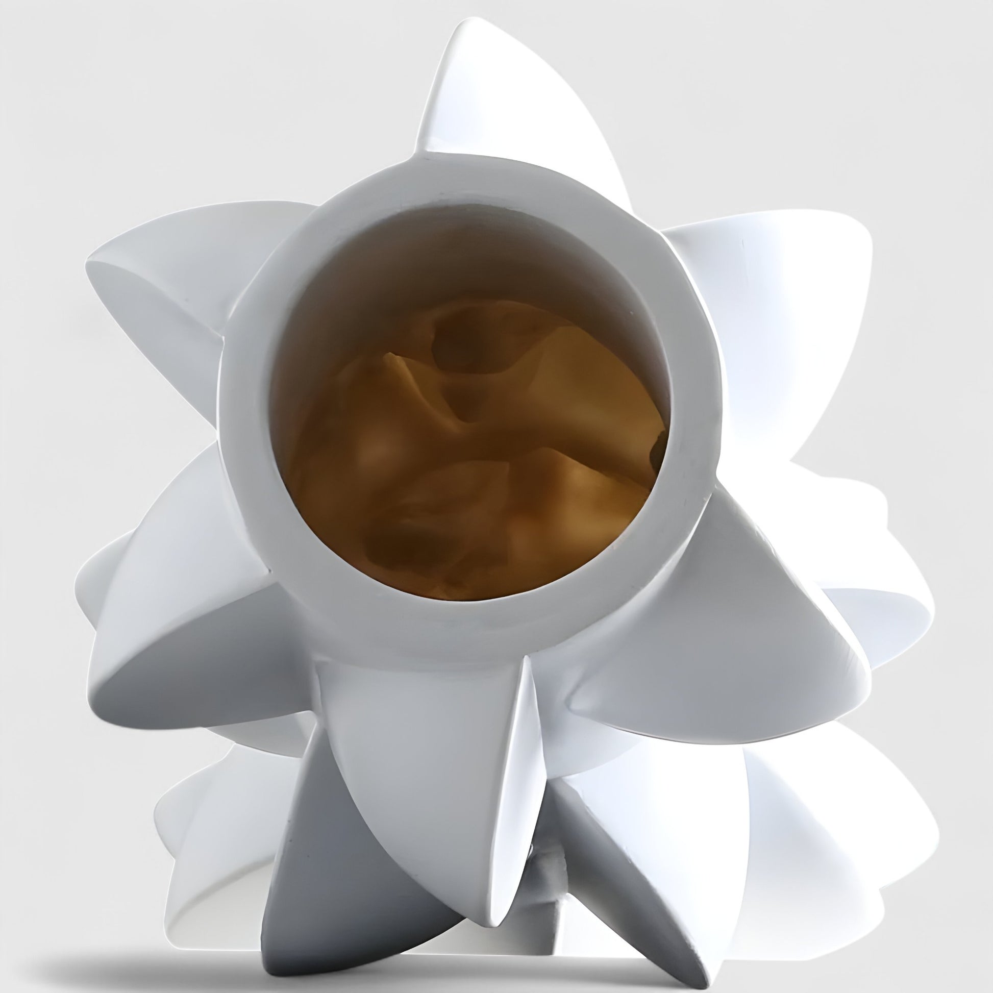 Vases : Vase Décoratif en Résine Moderne en Spirale dans de Marche Lino