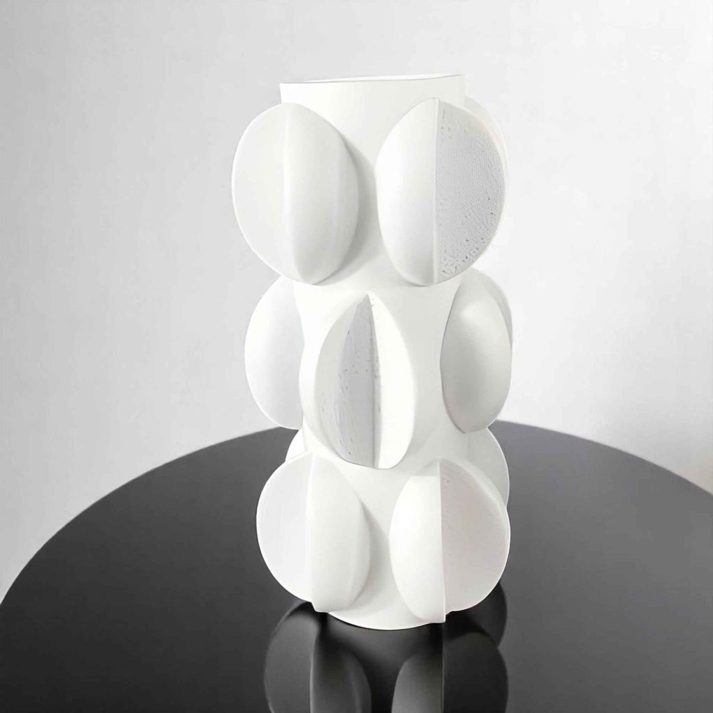 Vases : Vase Décoratif en Résine Moderne en Spirale dans de Marche Lino