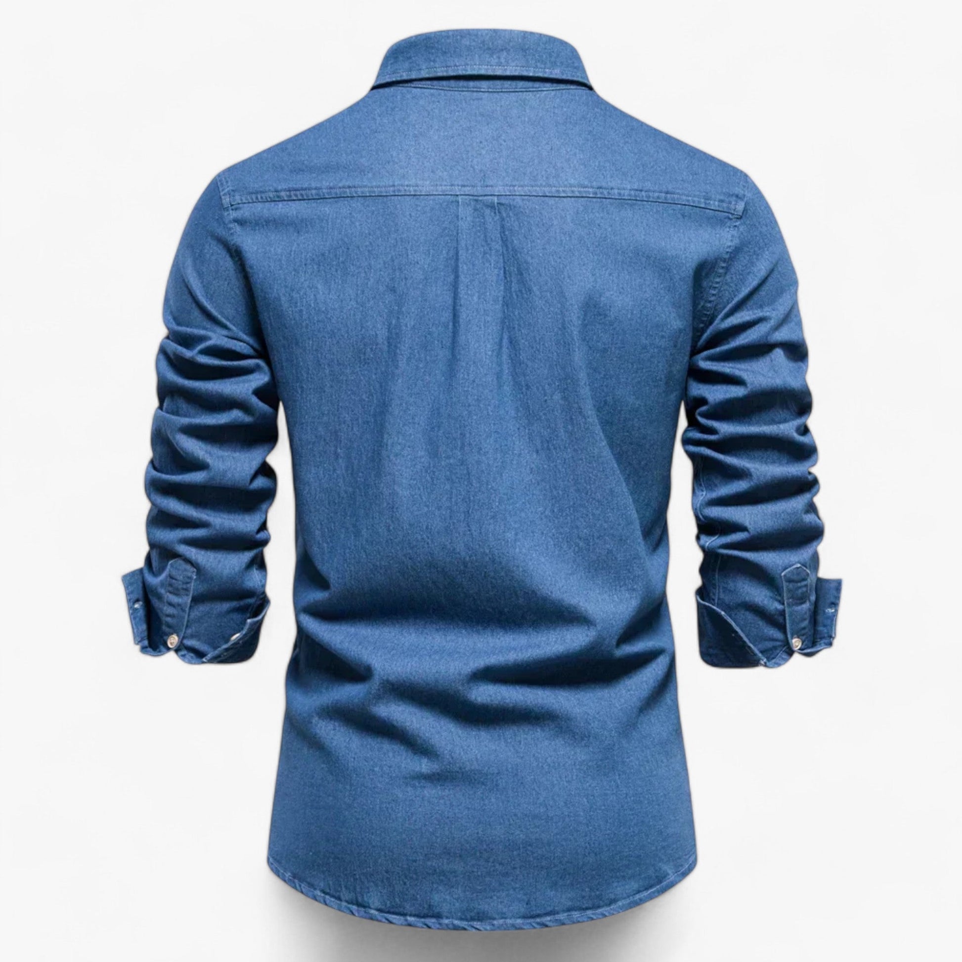 Chemise en Denim Axel pour Homme - Polyvalente pour Toutes les Occasions