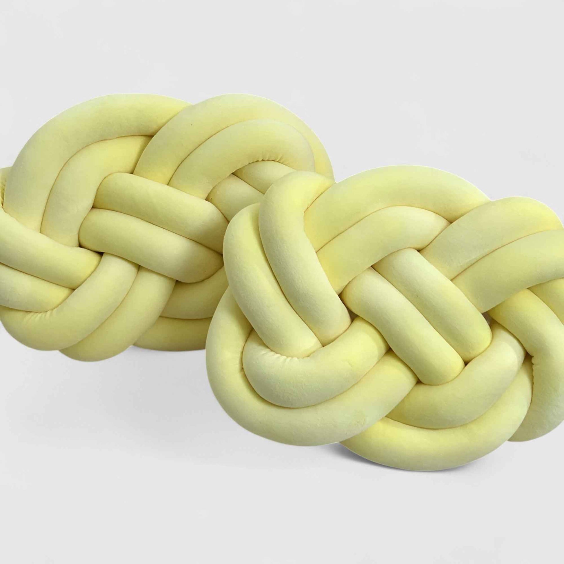 Coussins décoratifs : Ensemble Oreillers Décoratifs Peluche - 2 Oreillers Doux et Chic dans Jaune Citron de Marche Lino