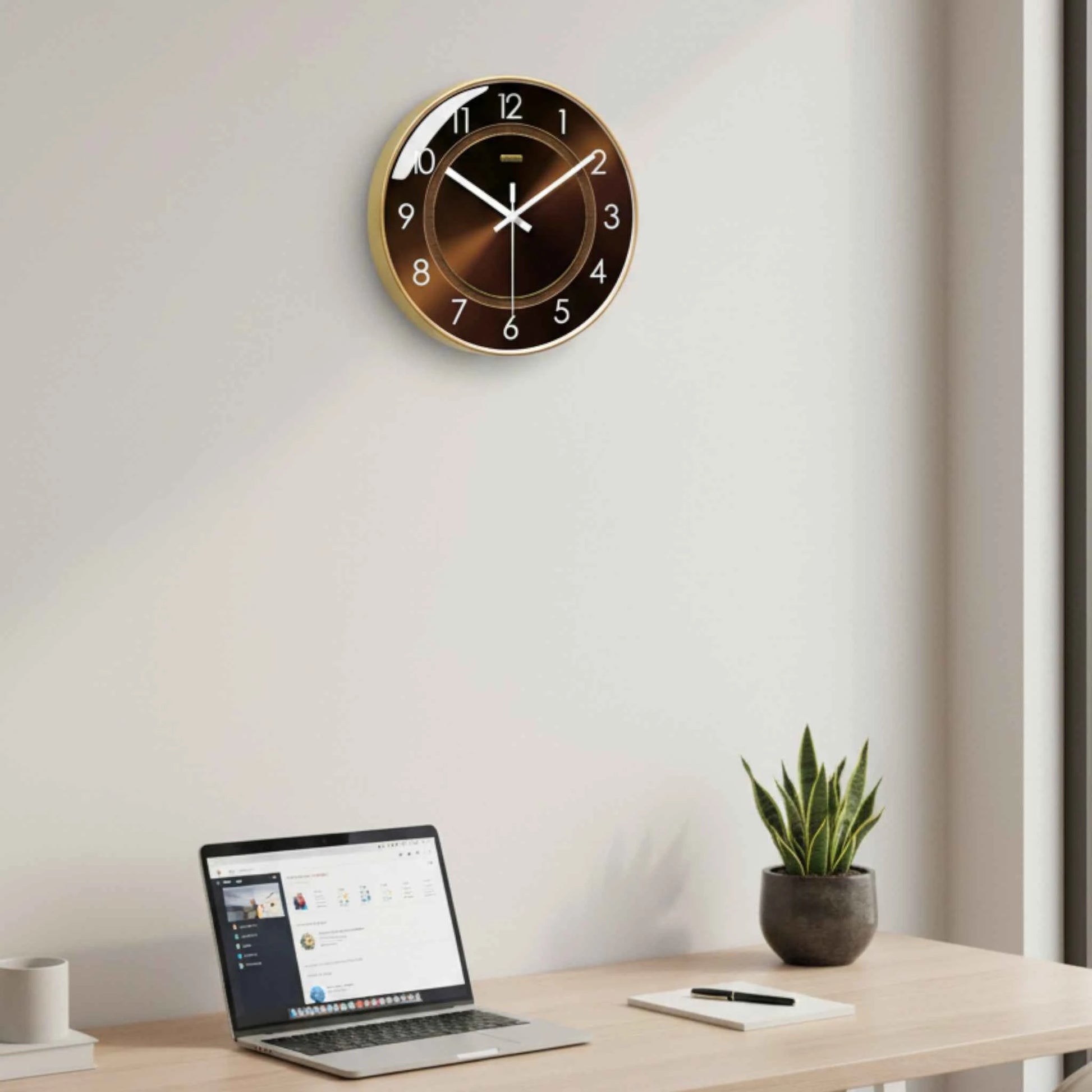 Horloge Murale Silencieuse – Sans Tic-Tac