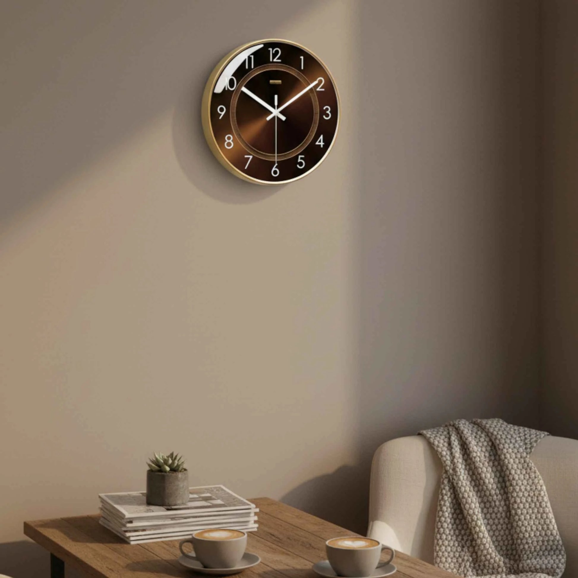 Horloge Murale Silencieuse – Sans Tic-Tac