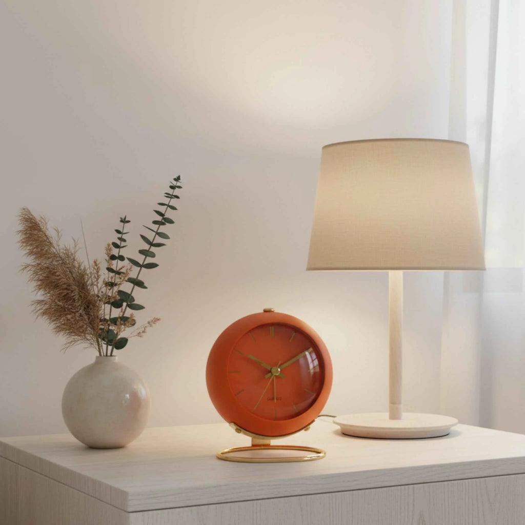 Réveil de Bureau Quartz – Moderne avec Style Rétro