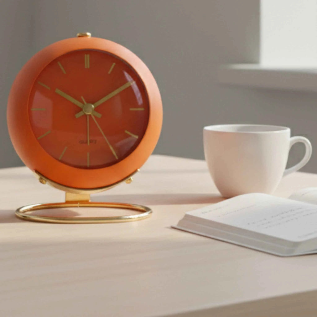 Réveil de Bureau Quartz – Moderne avec Style Rétro