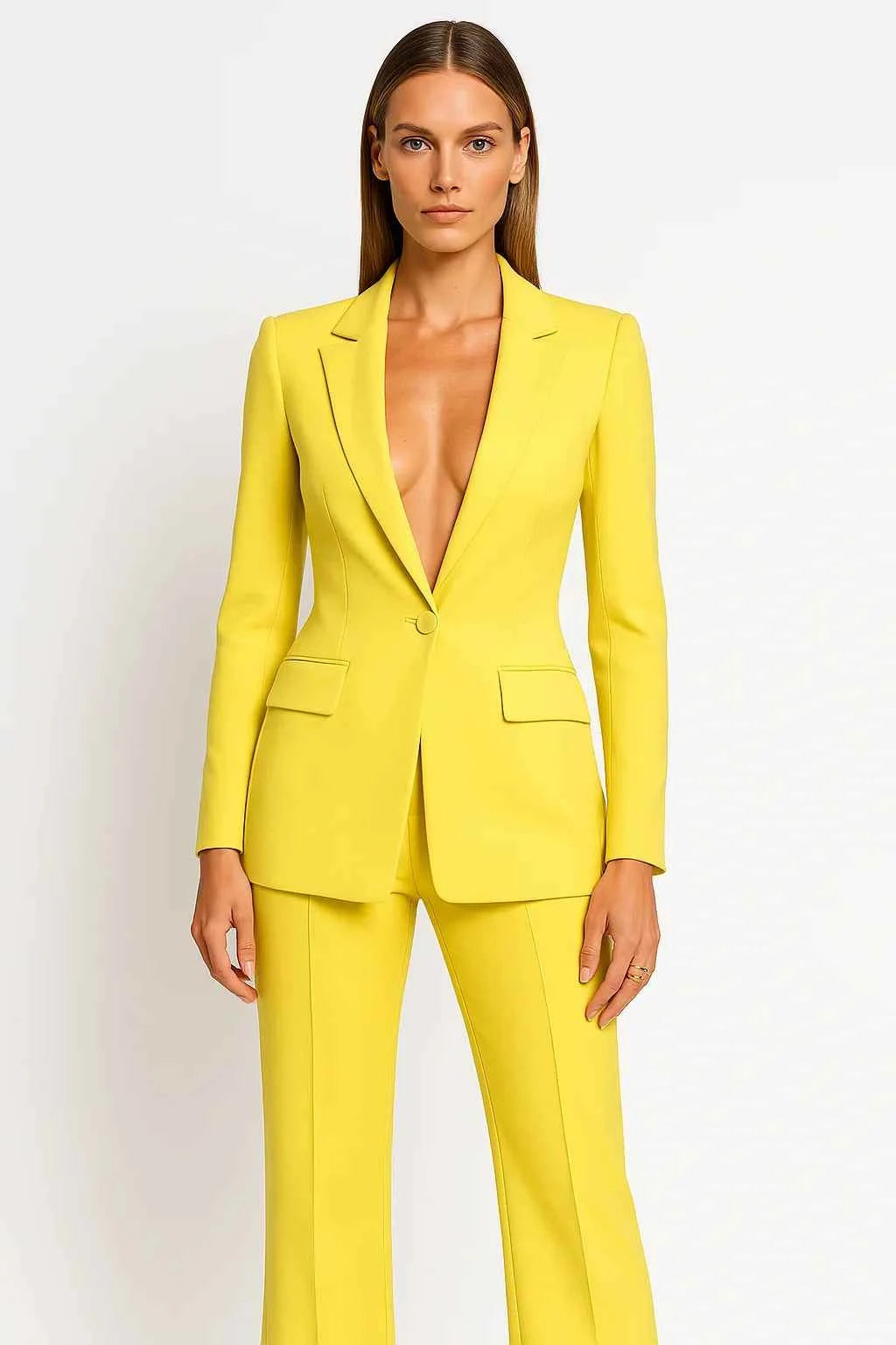 Ensemble blazer et pantalon pour femme