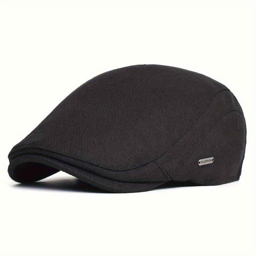 1 pièce de casquette newsboy chaude – style chauffeur de taxi et Gatsby, chapeau d'hiver vintage élégant