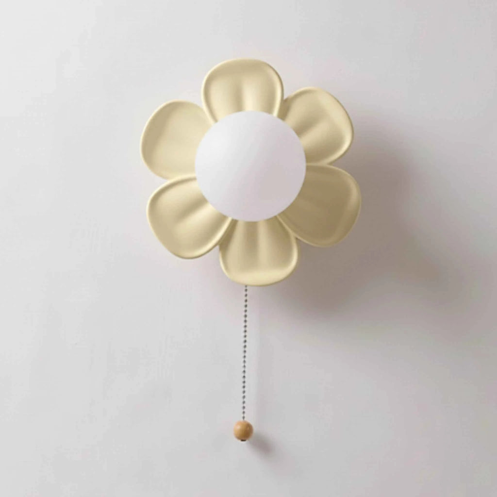 Applique Murale en Forme de Fleur avec Éclairage LED