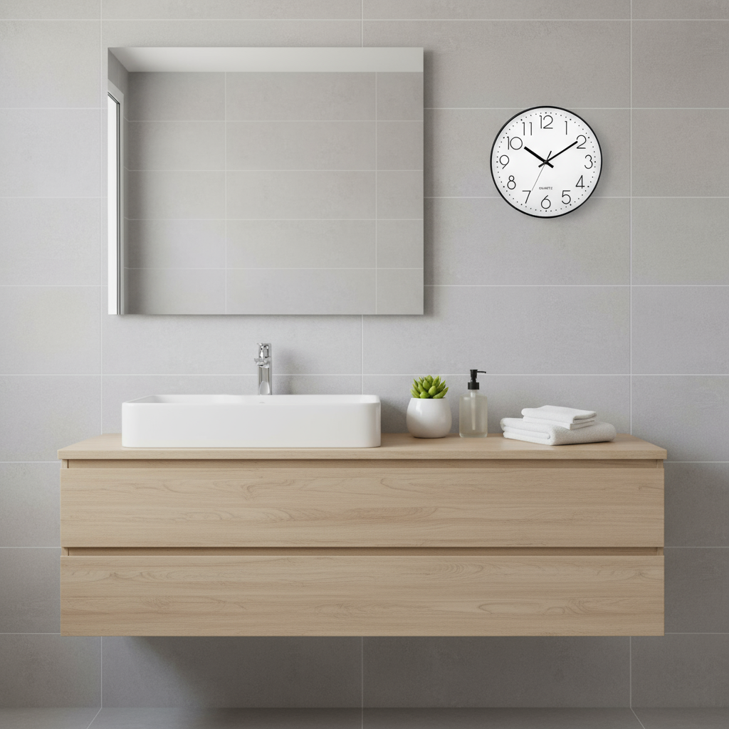 Horloge Murale Silencieuse Design Moderne – 8 Pouces