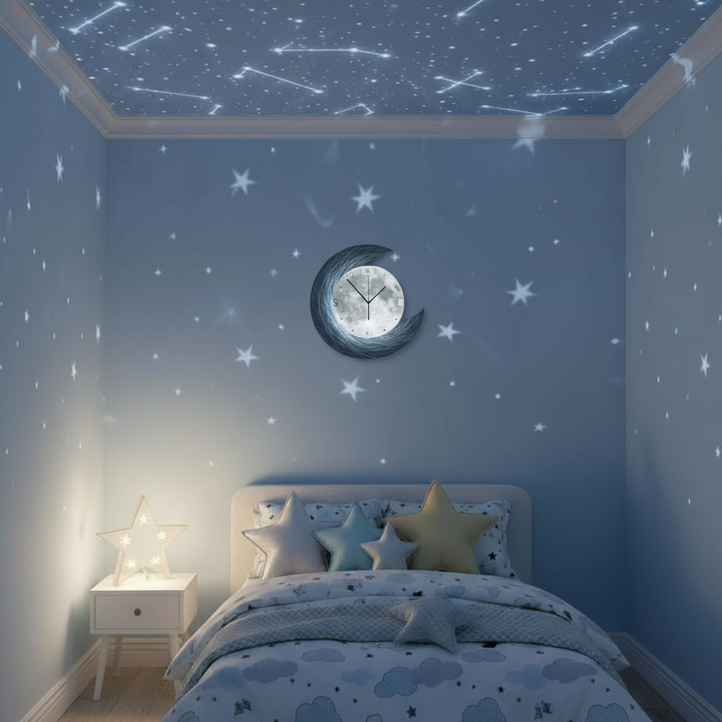 Horloge Murale au Design Minimaliste et Élégant