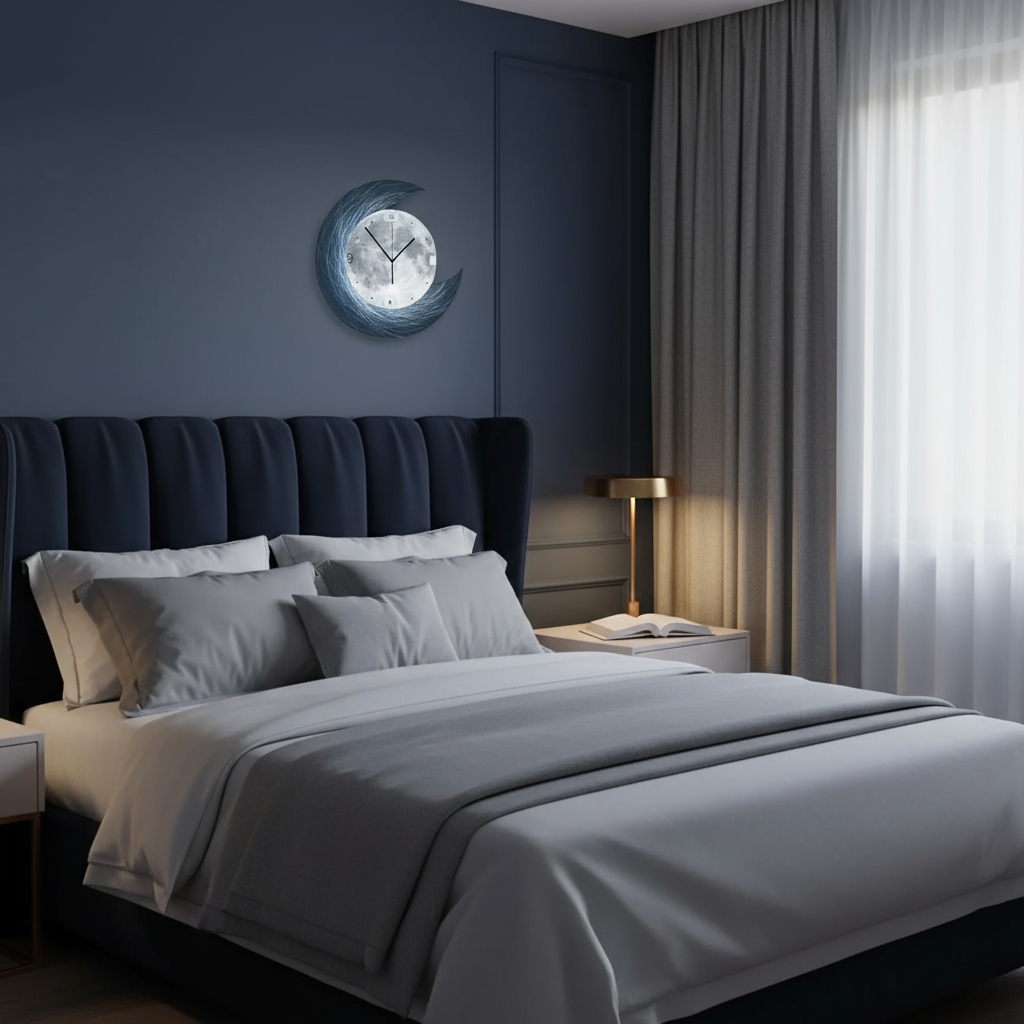 Horloge Murale au Design Minimaliste et Élégant