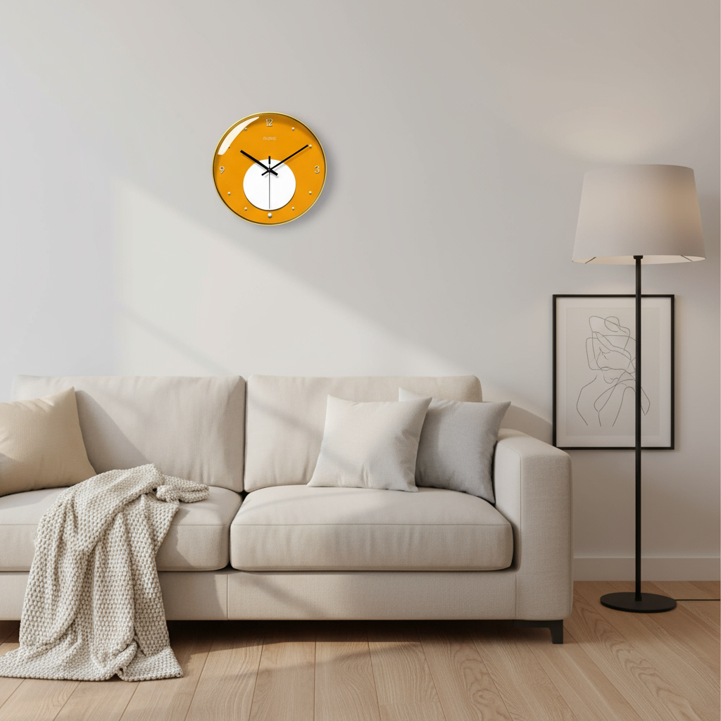 Horloge Murale Moderne Minimaliste à Quartz