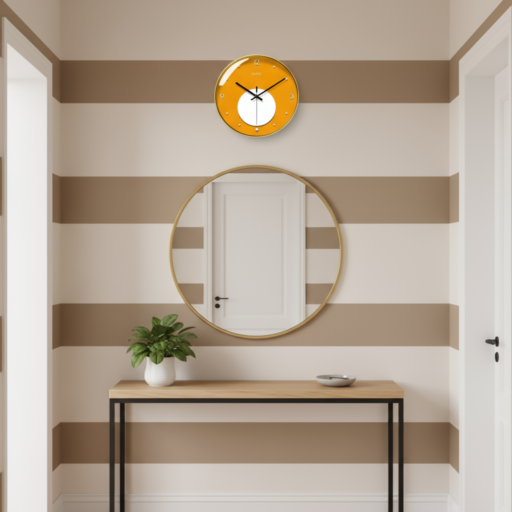 Horloge Murale Moderne Minimaliste à Quartz