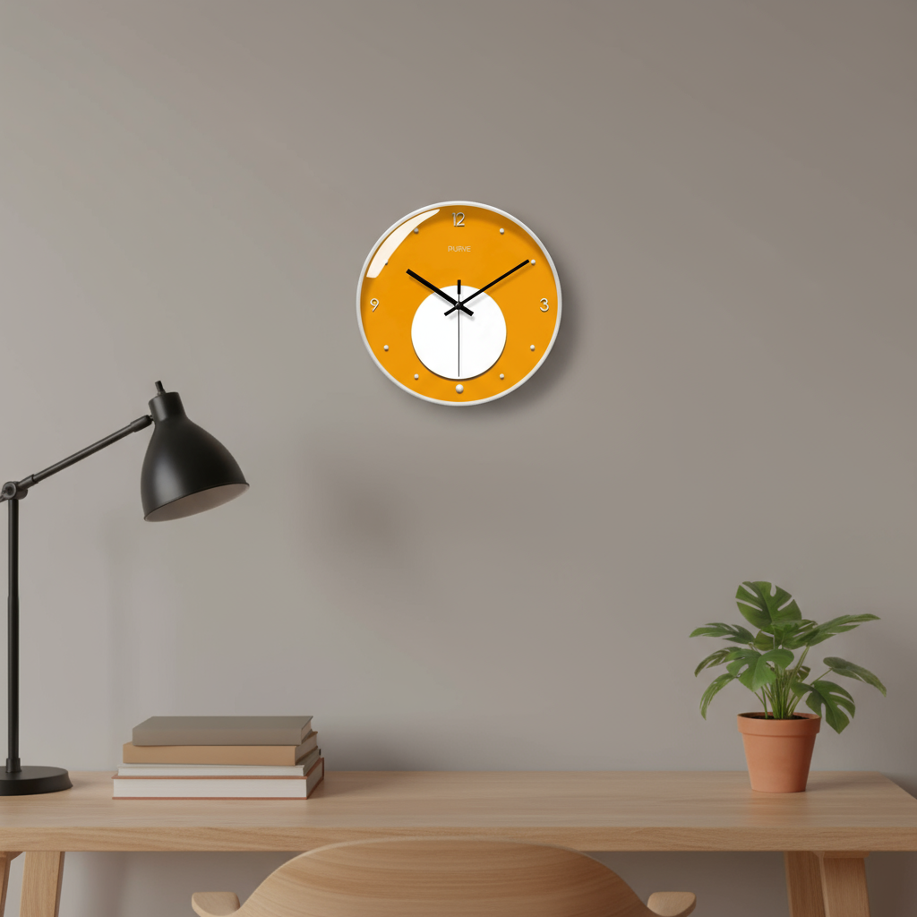 Horloge Murale Moderne Minimaliste à Quartz