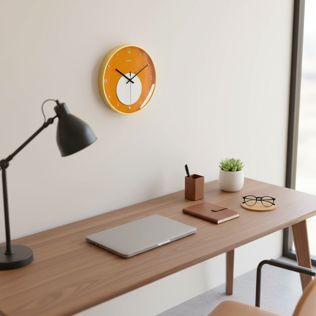Horloge Murale Moderne Minimaliste à Quartz