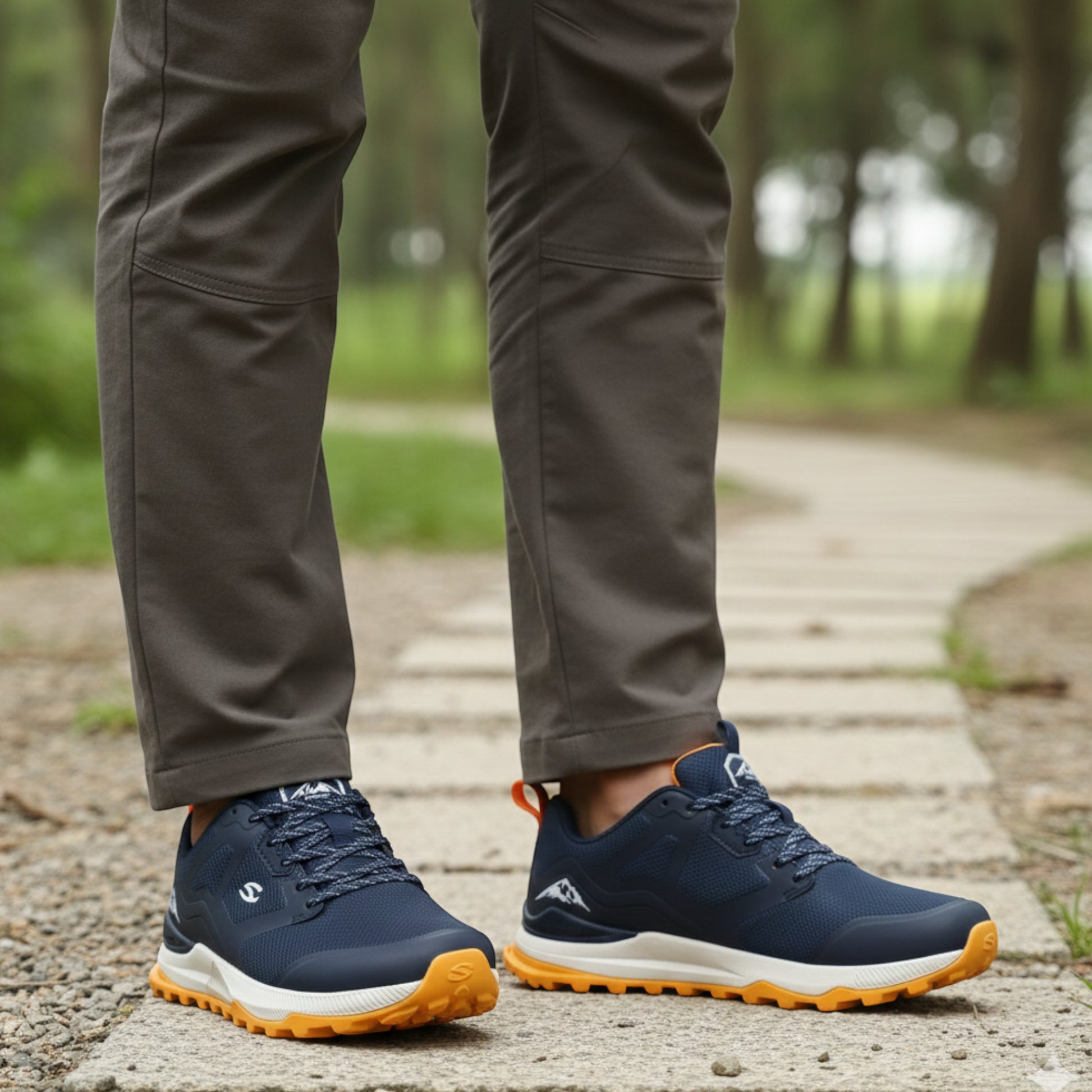 Chaussures de Randonnée Unisexes Cuir