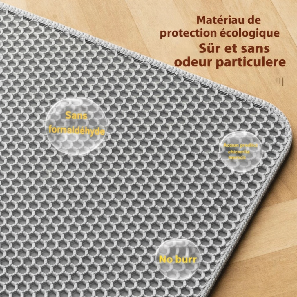 Tapis Litière Pour Chat Extra Large Antidérapant