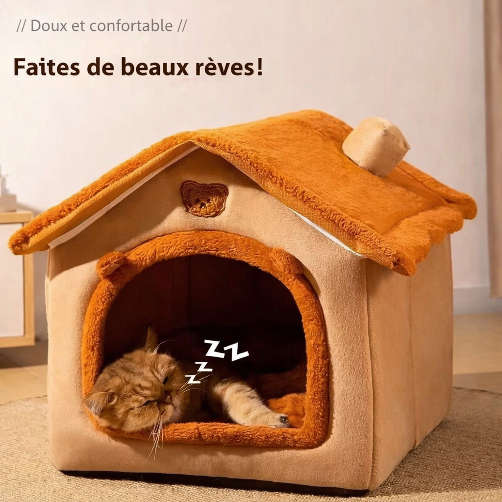 Lit Confortable Amovible pour Petit Chien