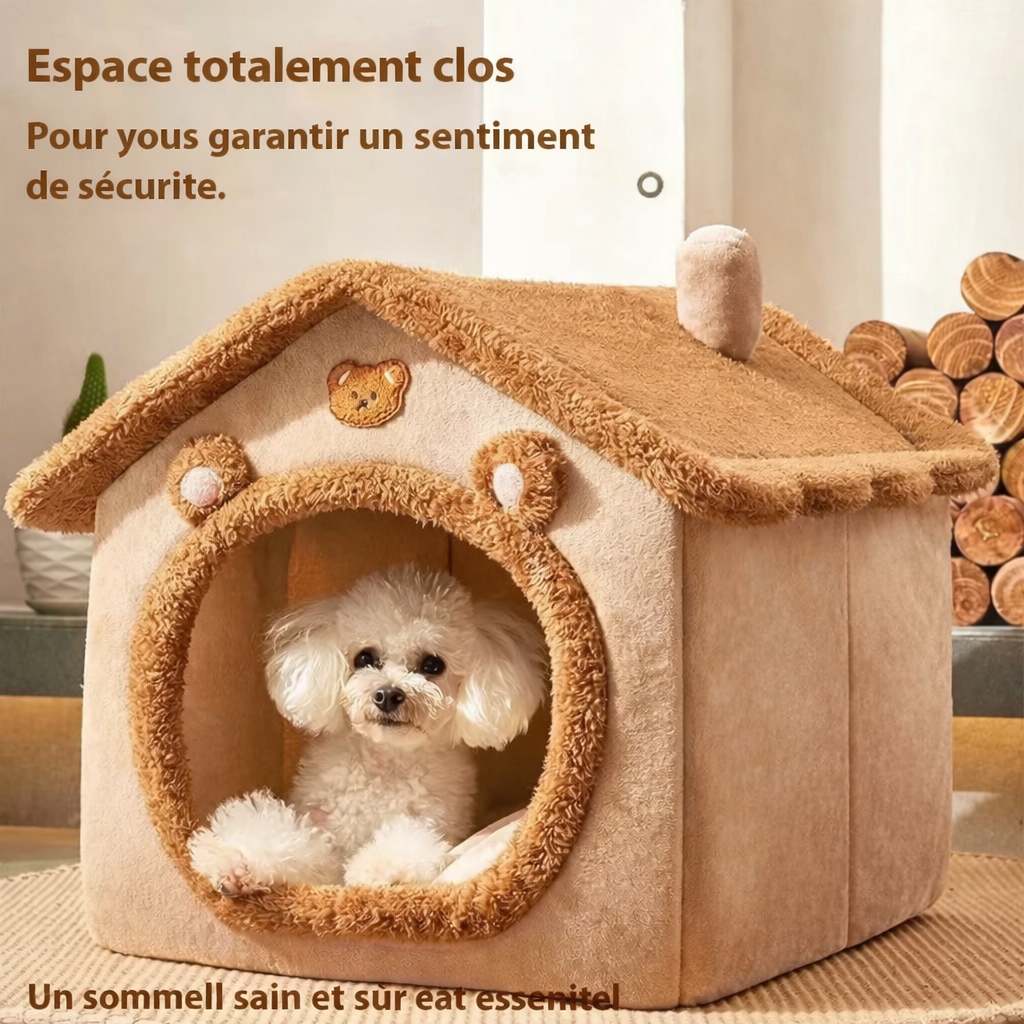 Lit Confortable Amovible pour Petit Chien