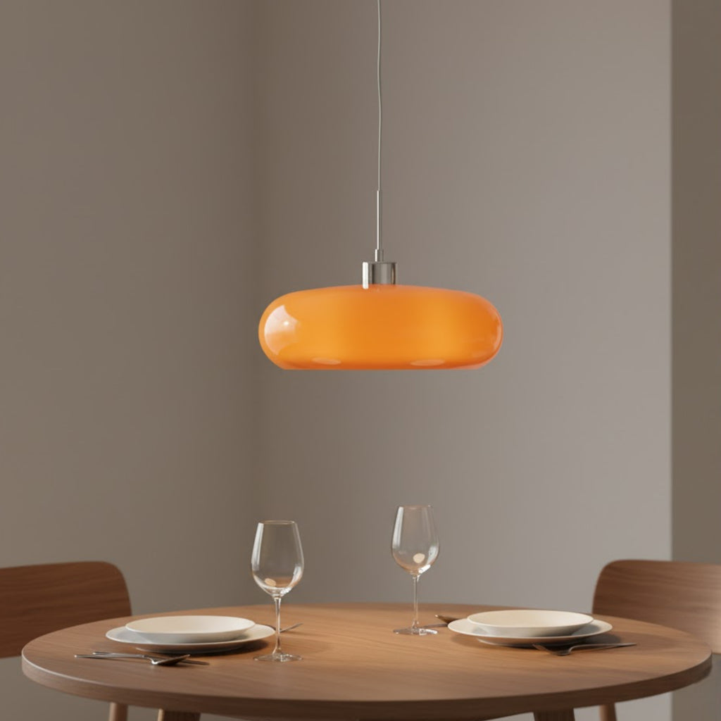 Suspension de plafond en verre – Design moderne