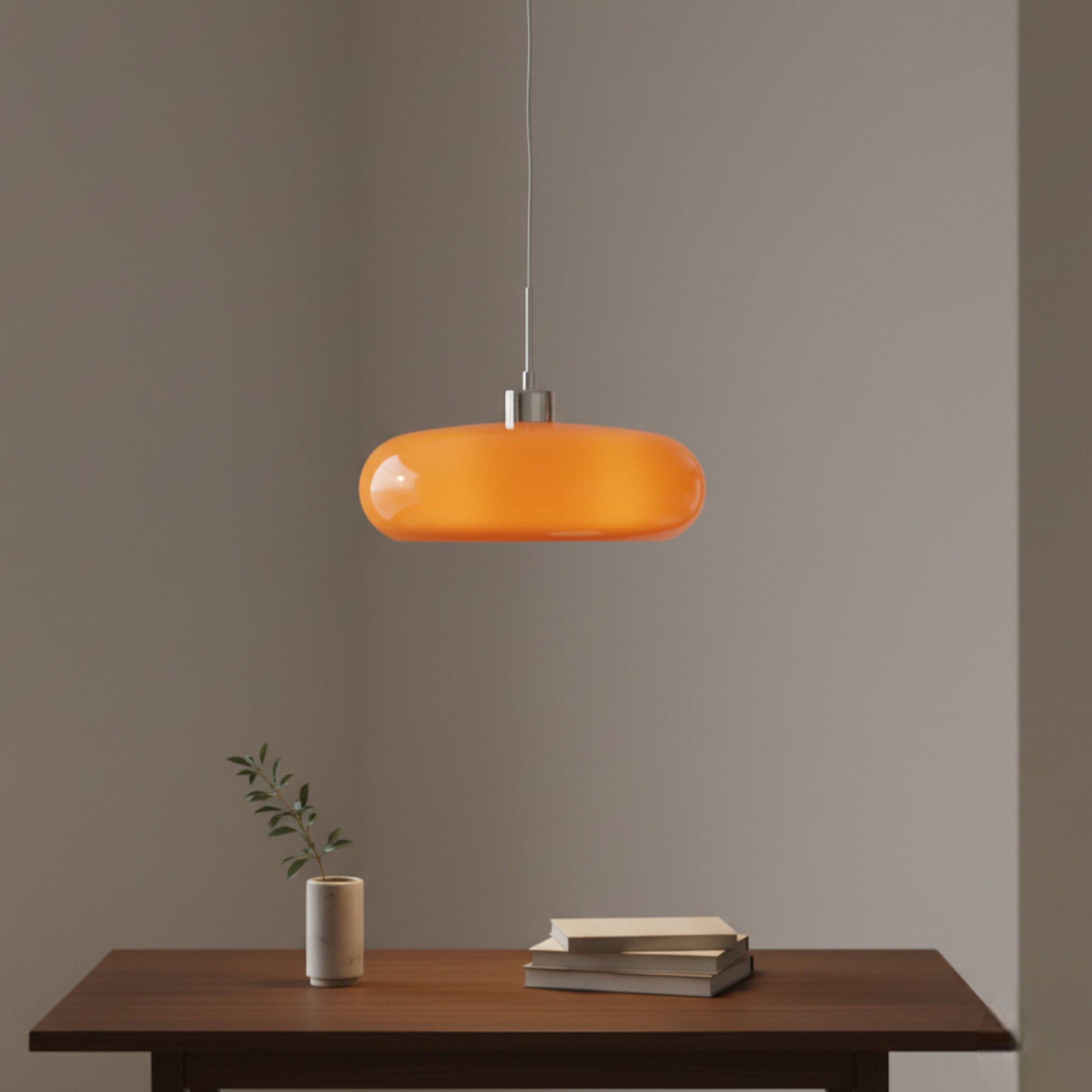 Suspension de plafond en verre – Design moderne