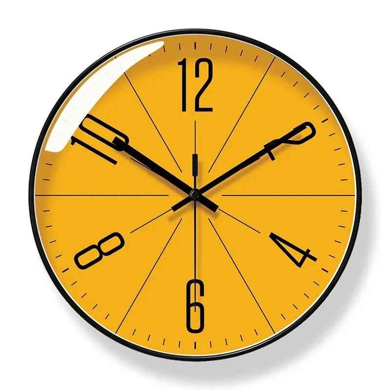 Marcia - Horloge Murale Moderne au Design Épuré et Minimaliste