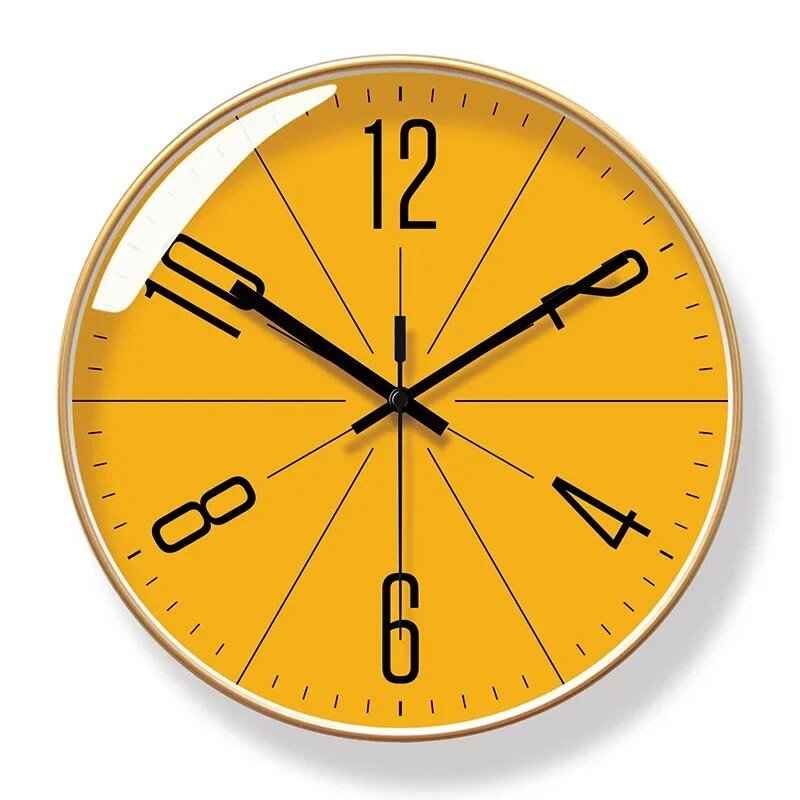Marcia - Horloge Murale Moderne au Design Épuré et Minimaliste