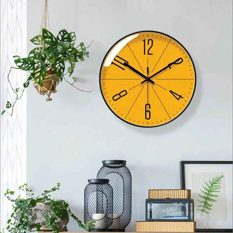 Marcia - Horloge Murale Moderne au Design Épuré et Minimaliste