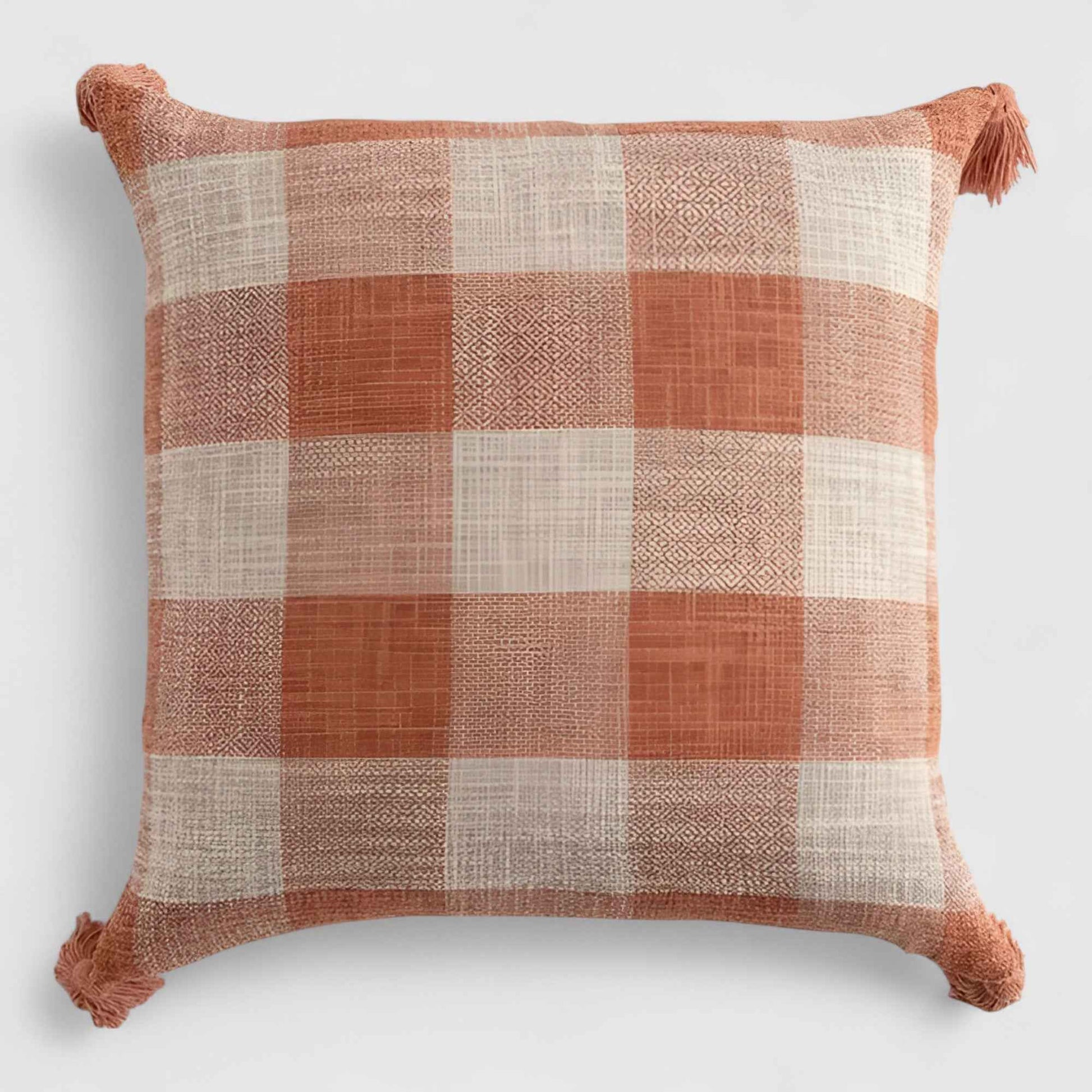 Coussins et housses de coussin : Housse de Coussin en Lin Fait Main Élégante dans A 45cm x 45cm de Marche Lino