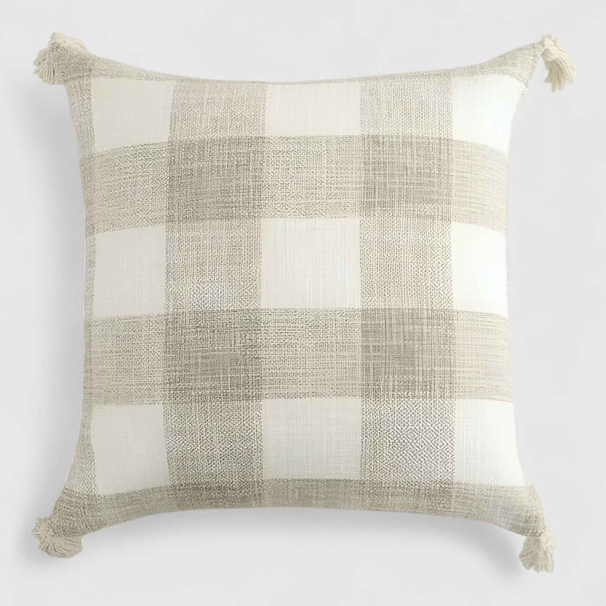 Coussins et housses de coussin : Housse de Coussin en Lin Fait Main Élégante dans B 45cm x 45cm de Marche Lino