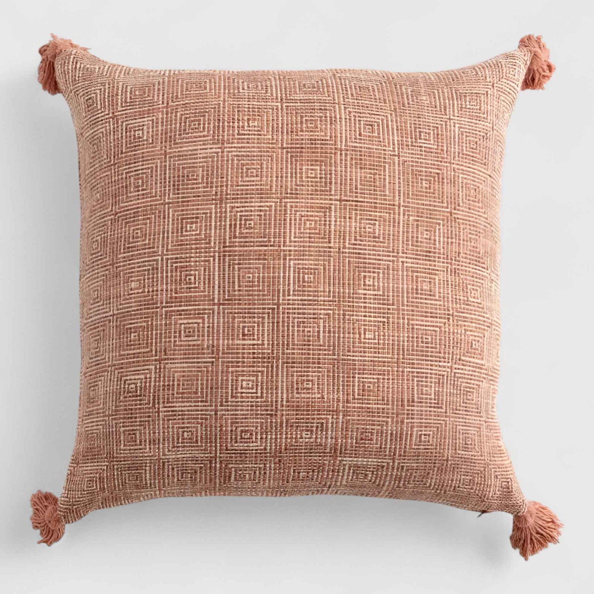 Coussins et housses de coussin : Housse de Coussin en Lin Fait Main Élégante dans D 45cm x 45cm de Marche Lino