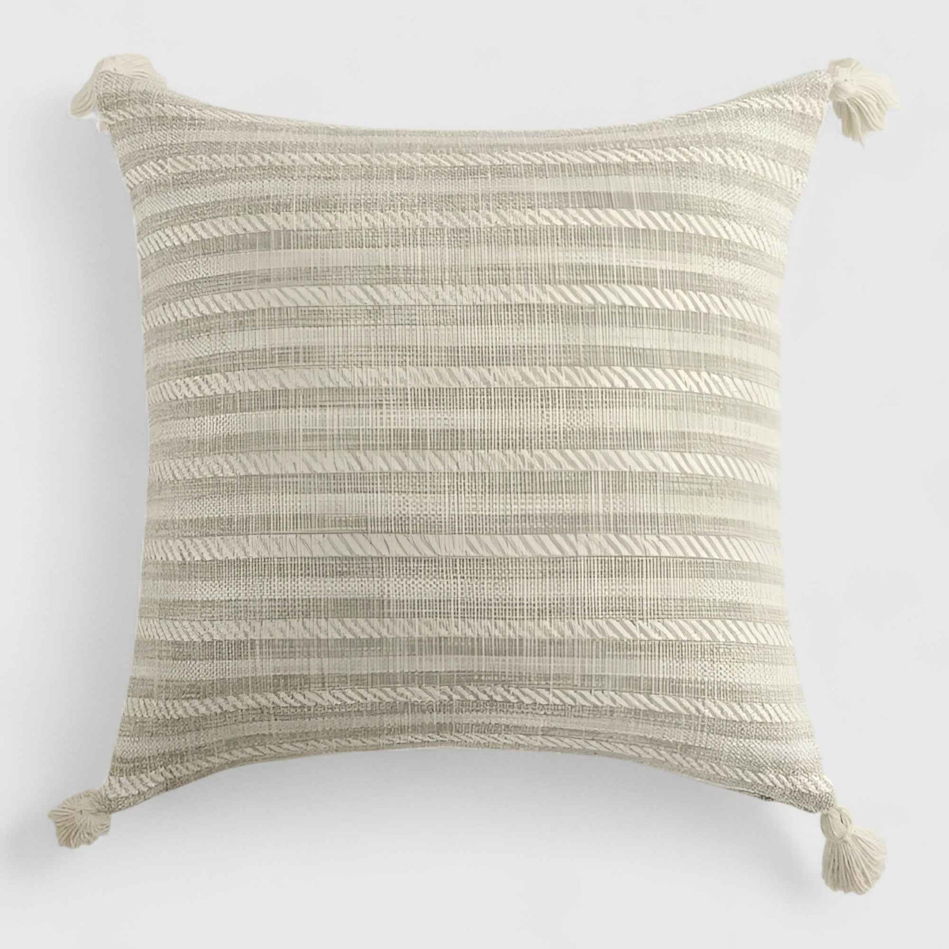 Coussins et housses de coussin : Housse de Coussin en Lin Fait Main Élégante dans E 45cm x 45cm de Marche Lino