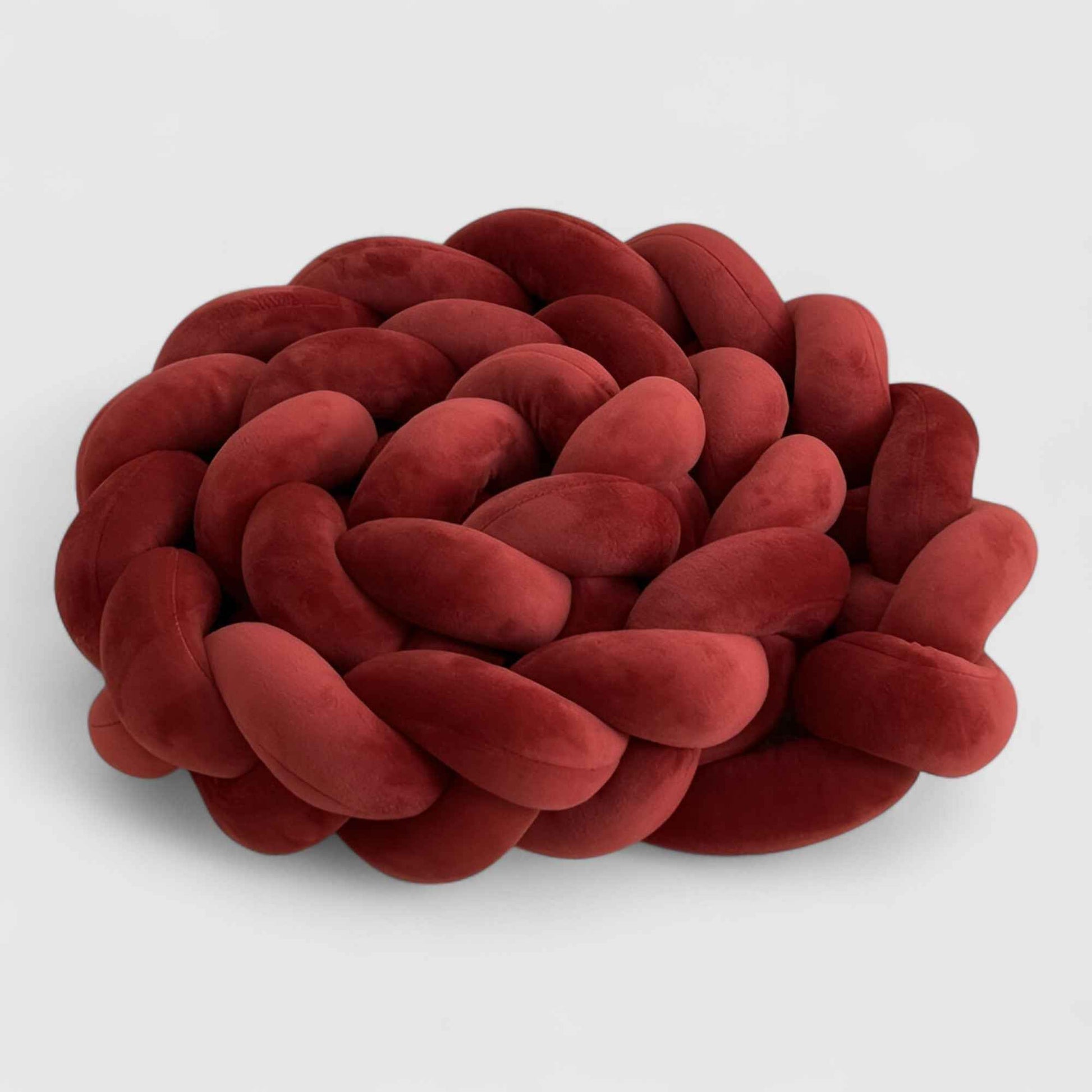Coussins de sol : Coussin géométrique moderne en polyester pour le sol dans Bourgogne de Marche Lino