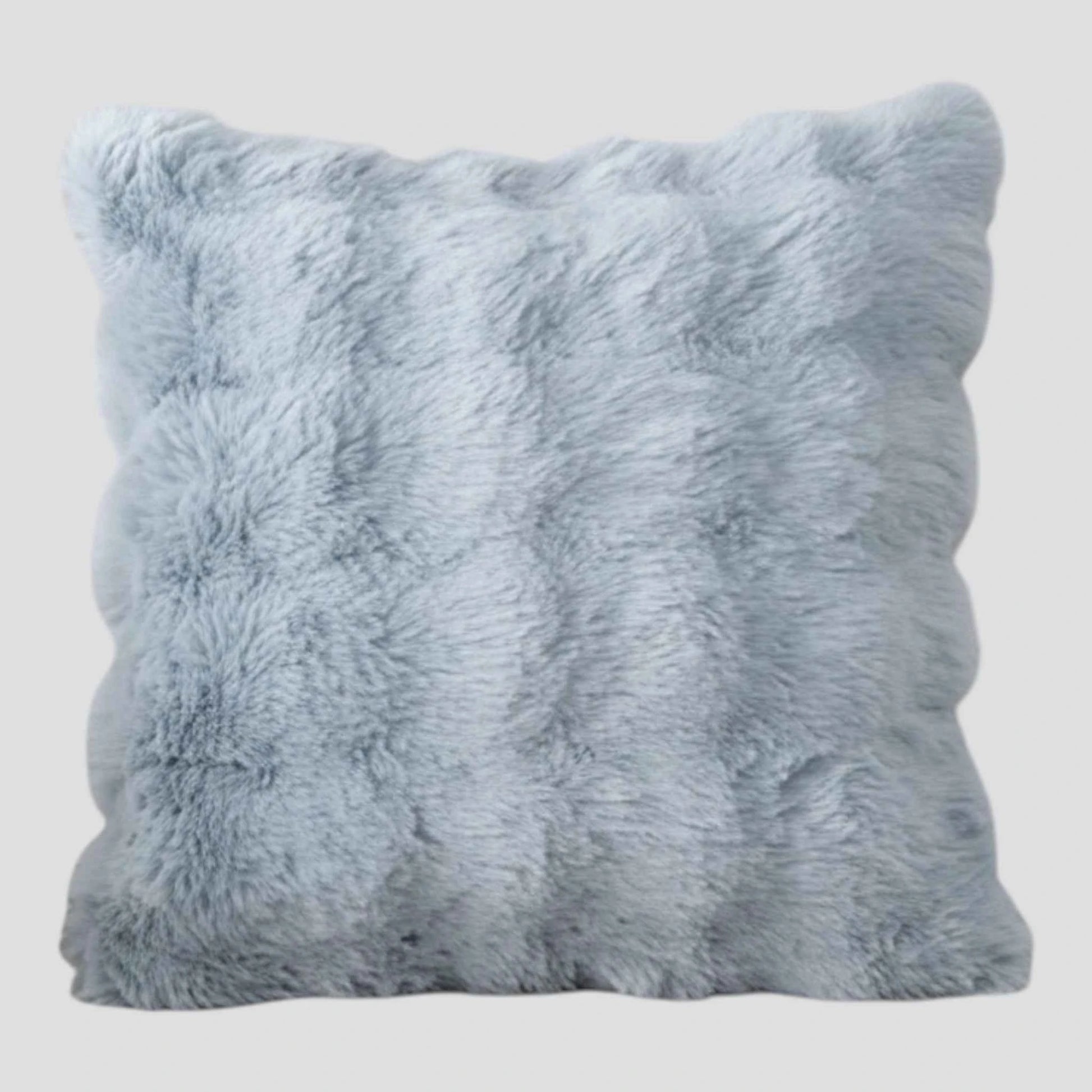 Housse de Coussin en Velours à Motif Bulle Uni