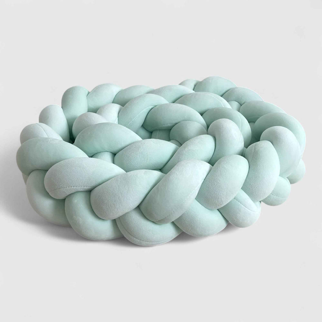 Coussins de sol : Coussin géométrique moderne en polyester pour le sol dans Vert émeraude de Marche Lino