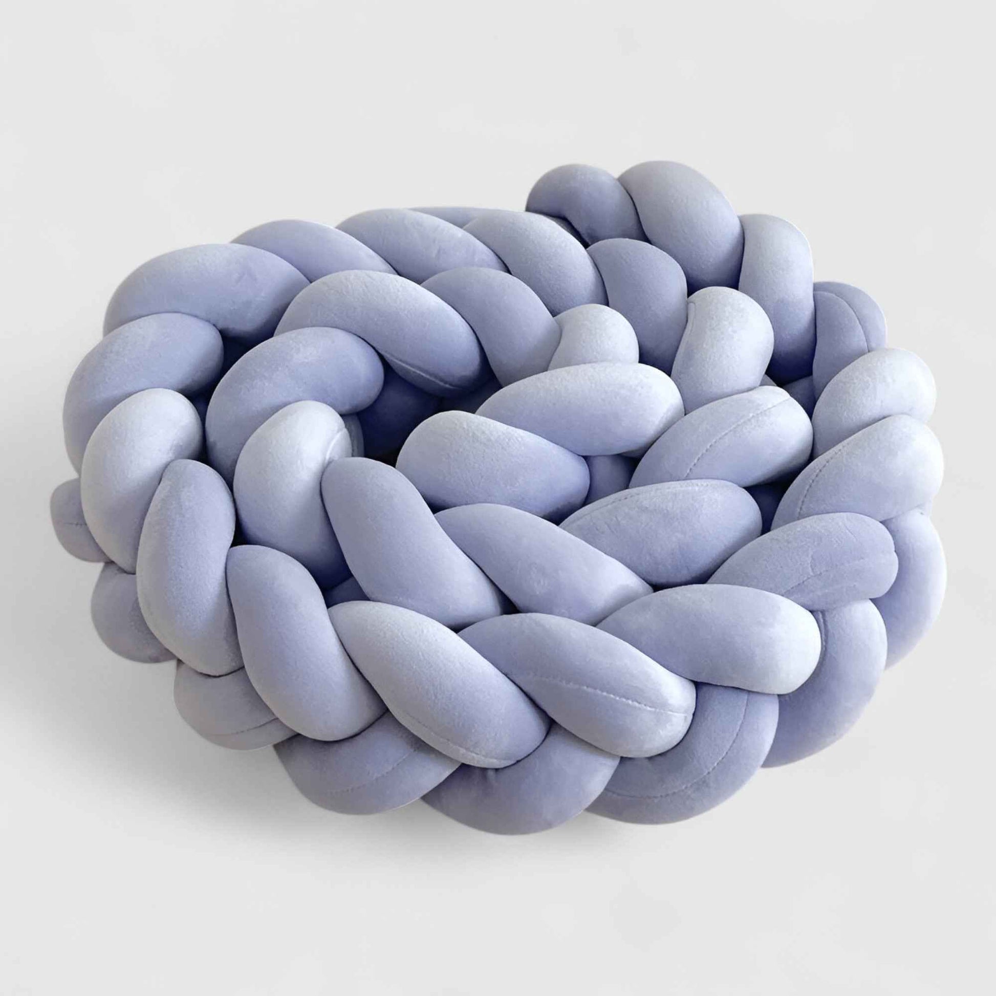Coussins de sol : Coussin géométrique moderne en polyester pour le sol dans Violet de Marche Lino