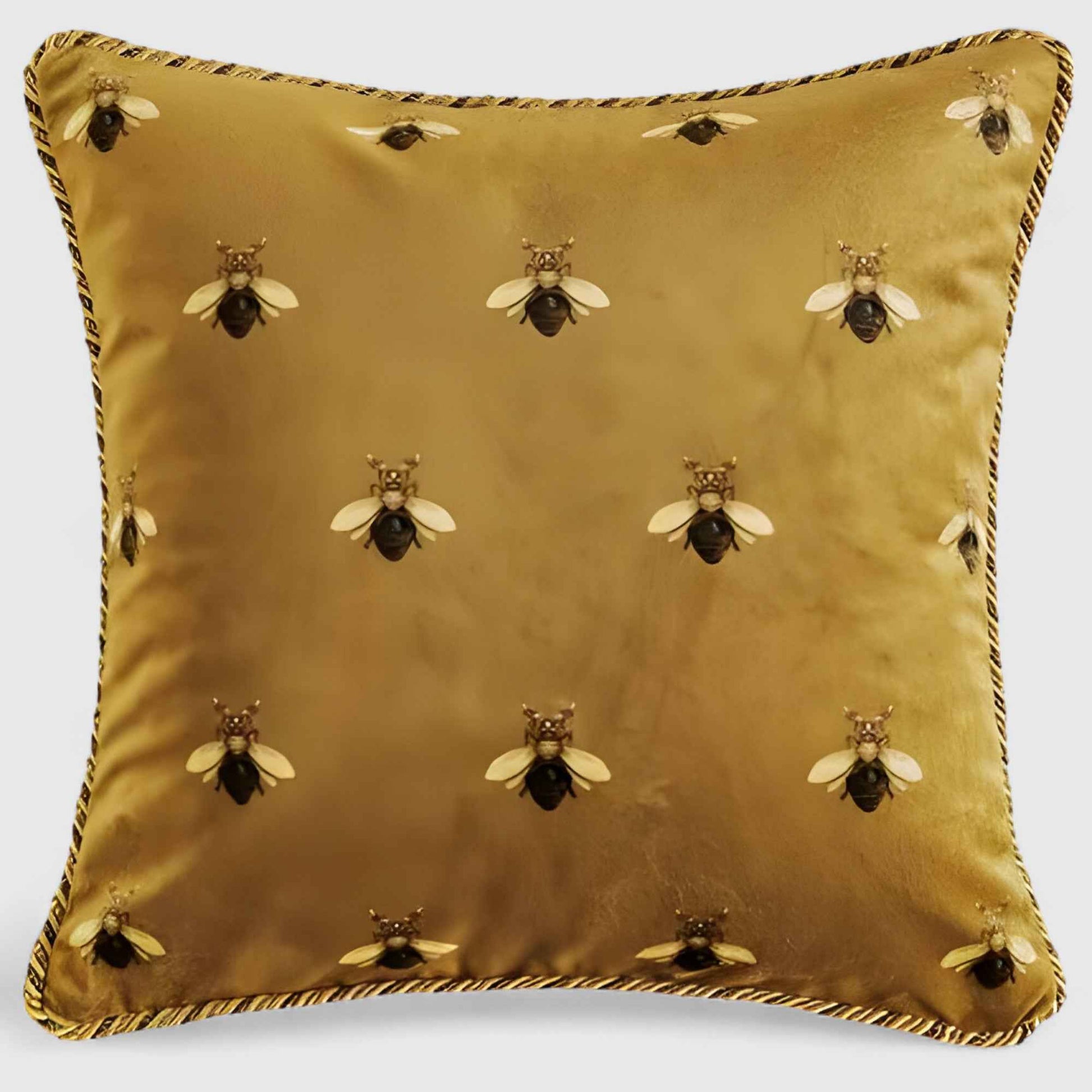 Housses de coussin : Housse de Coussin Abeille en Polyester et Coton Imprimé dans 6 de Marche Lino