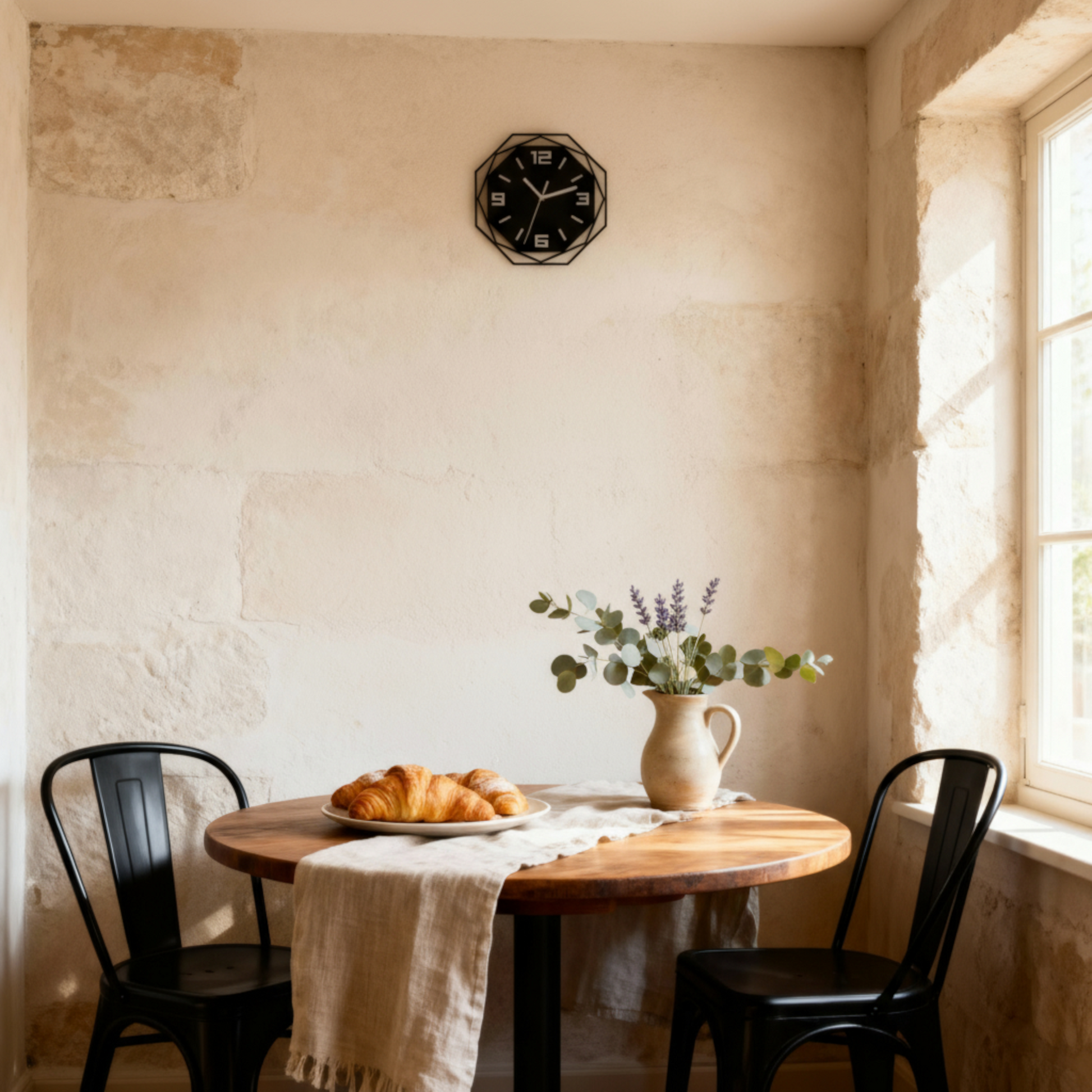 Horloge Murale Silencieuse au Design Minimaliste