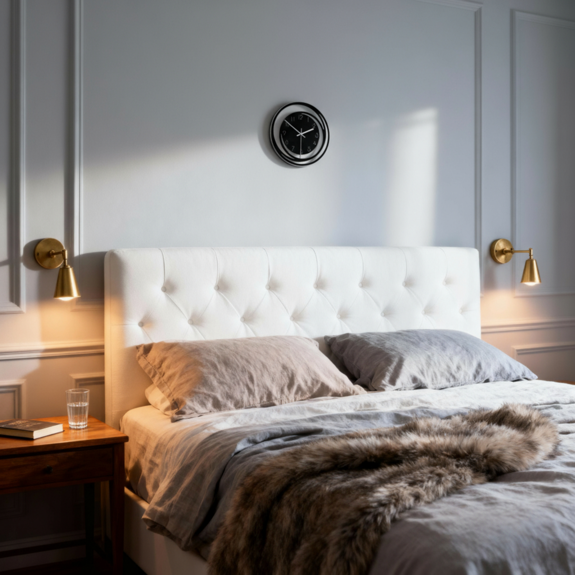 Horloge Murale en Acrylique au Design Silencieux